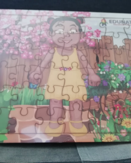 Wooden Puzzle Frame A3 - 48pc Spring
