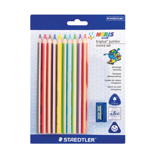 Pencils Coloured Staedtler Jumbo 10's