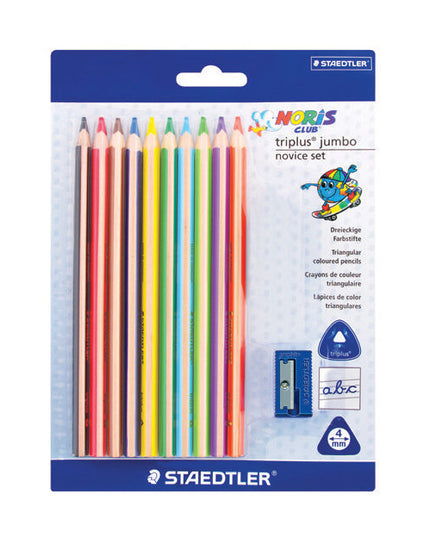Pencils Coloured Staedtler Jumbo 10's