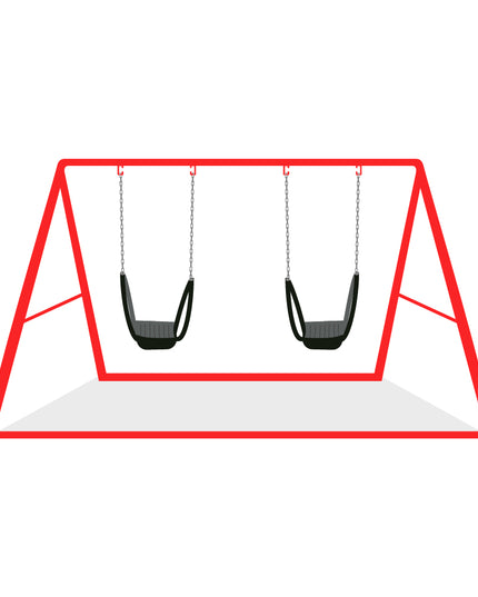Mobile Swing Frame with 2 tyre swings, (courier costs do not apply contact for quotation)