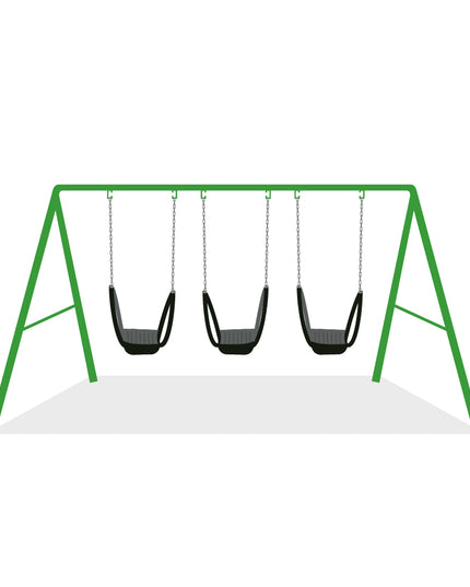 Swing Frame Planted with 3 swings, (Courier costs do not apply! Contact for quotation.)