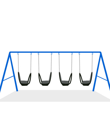 Swing Frame Planted with 4 swings, (Courier costs do not apply! Contact for quotation.)