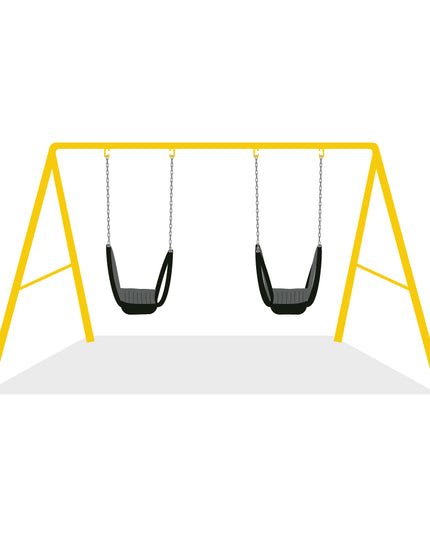 Swing Frame Planted with 2 swings, (Courier costs do not apply! Contact for quotation.)