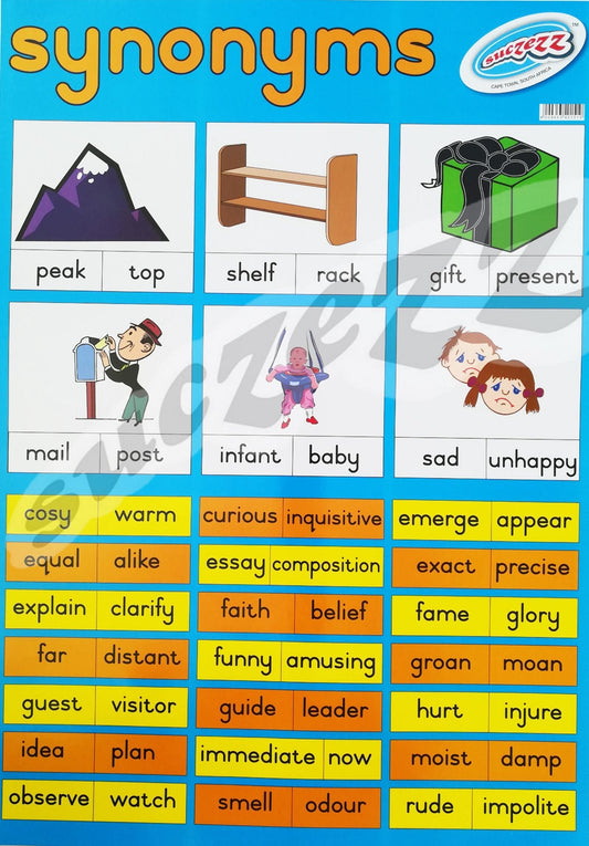Poster - Synonyms