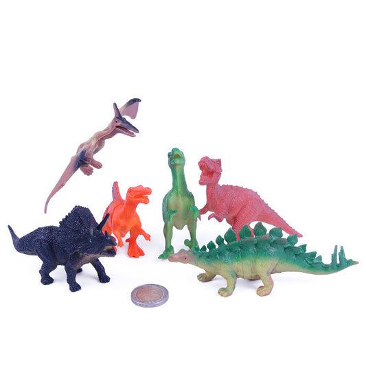 Animals Dinosaurs Medium Set of 6