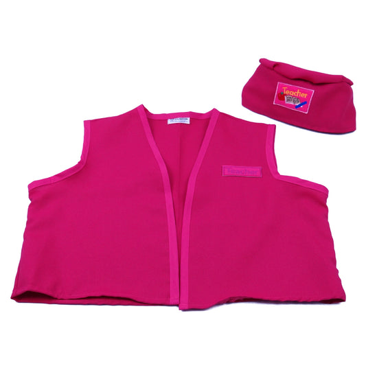 Play Vest Teacher with Hat