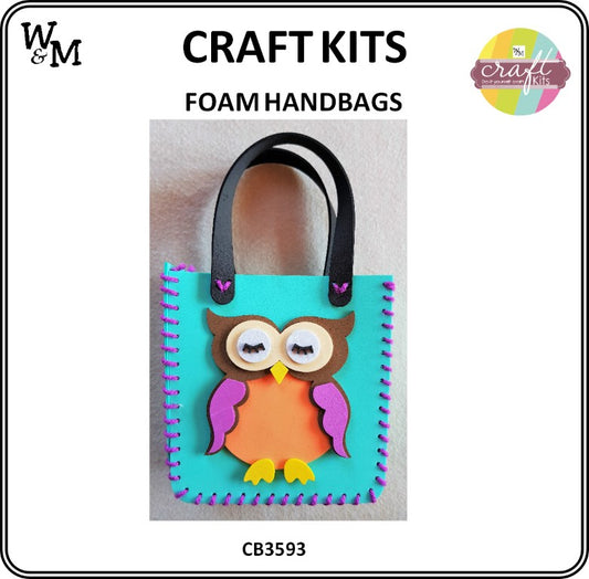 Craft Kit Foam Handbag Owl