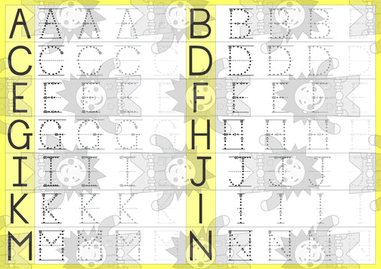 A-Z writing - Double Sided - Edunation South Africa