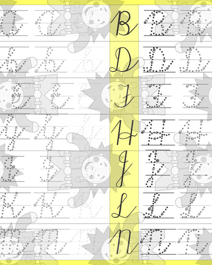 Cursive A-Z  Writing - Double Sided - Edunation South Africa