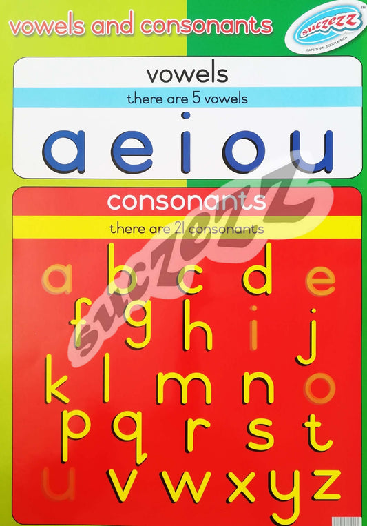 Poster - Vowels and Consonants