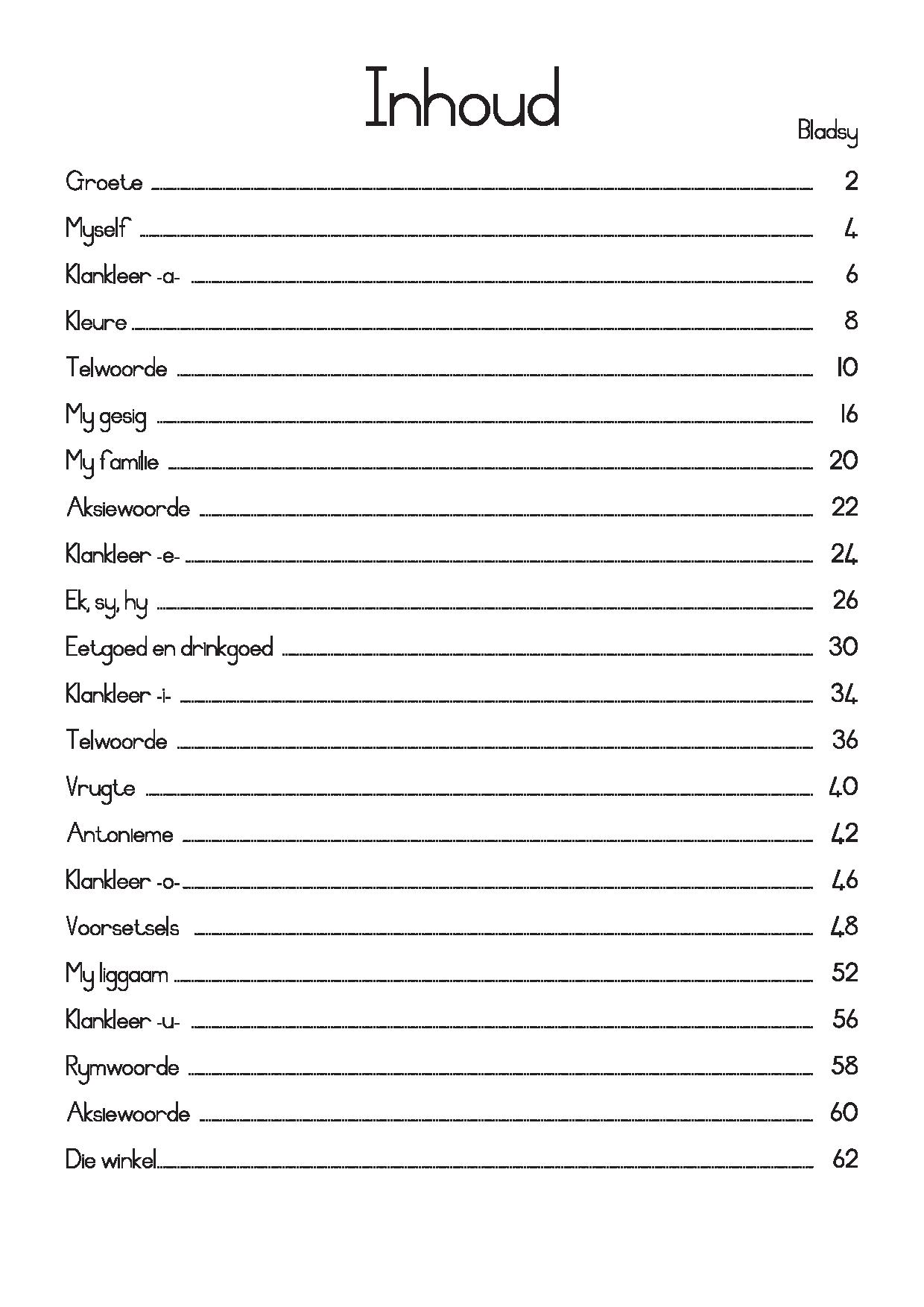Boek Stap vir stap Afrikaans - Werkboek 1 - Edunation South Africa