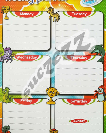 Poster - Weekly Planner