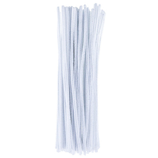 Pipe Cleaners 6mm 20's - White