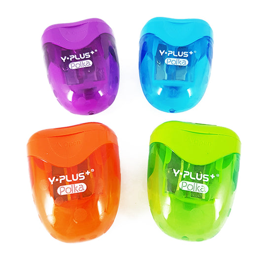 Y Plus Polka Sharpener Double Hole