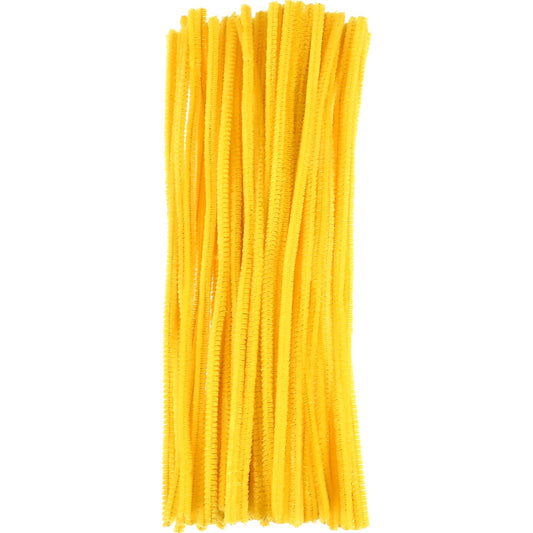 Pipe Cleaners 6mm 20's - Yellow