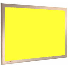 Felt - Board A3 in Frame Yellow